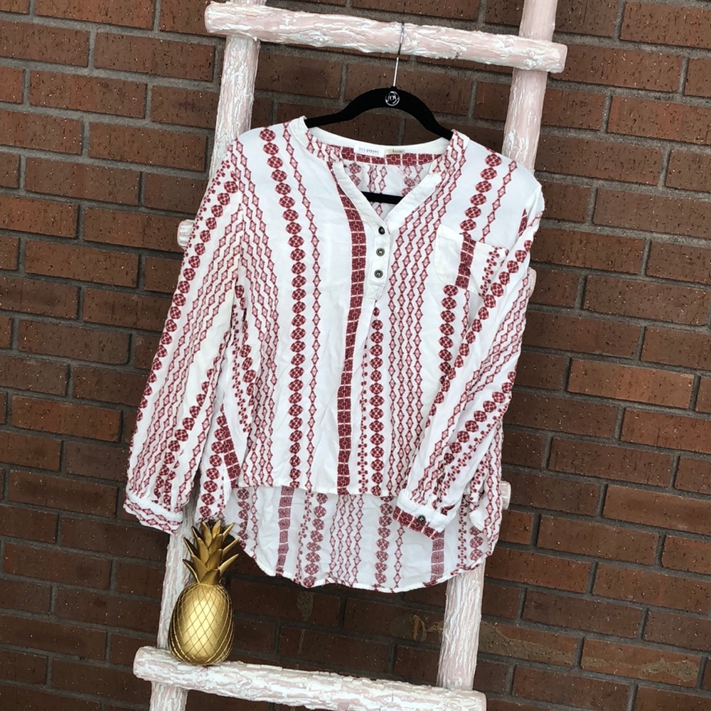 Blu pepper blouse